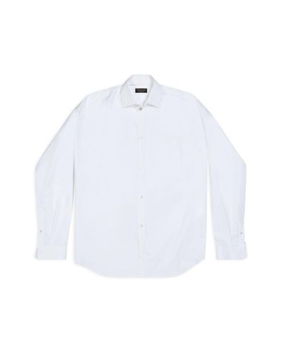 Balenciaga Camisa cocoon - Blanco