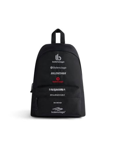 Balenciaga Explorer Backpack in Black for Men Lyst
