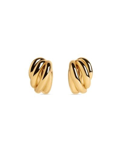 Balenciaga Glam Ear Cuffs - Metallic