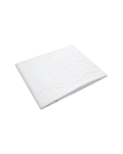 Balenciaga Bath Towel - White