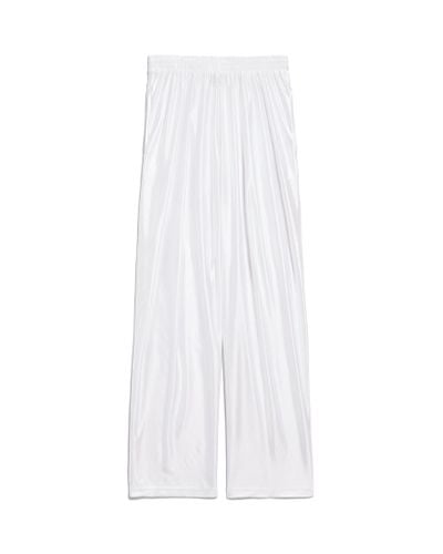 Balenciaga Baggy jogginghose - Weiß