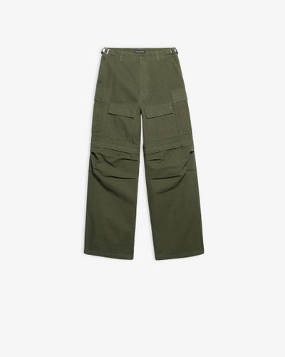 Balenciaga Large Cargo Pants - Green