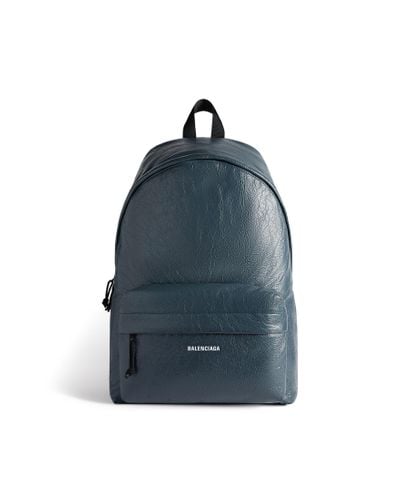 Balenciaga Explorer Backpack - Blue