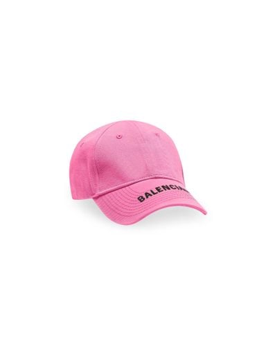 Balenciaga Logo Cap - Pink