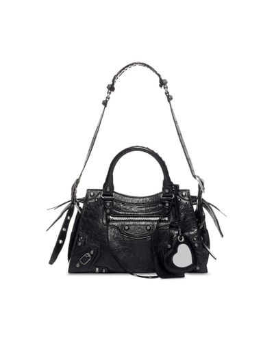 Balenciaga Neo Cagole City Small Handbag - Black