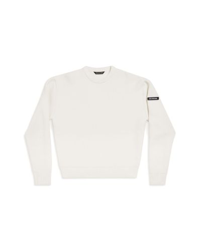 Balenciaga Pullover - Bianco