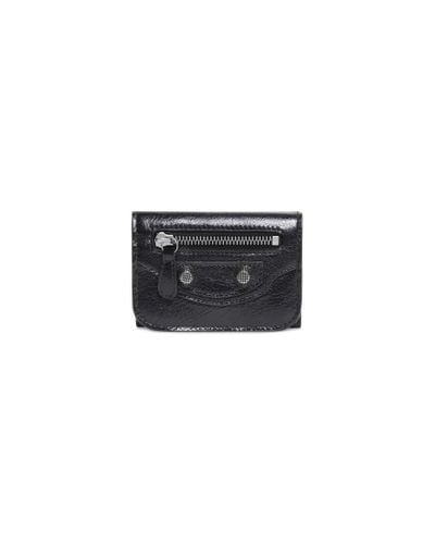 Balenciaga Le Cagole Mini Wallet - Black