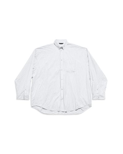 Balenciaga Shirt Oversized - White
