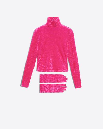 Pink Balenciaga Tops for Women Lyst Page 5
