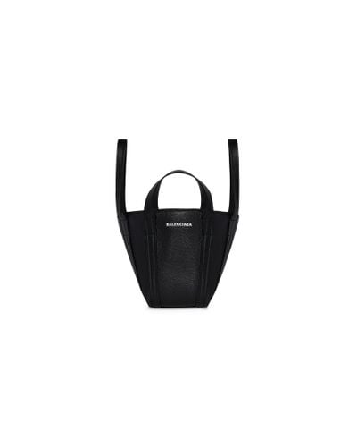 Balenciaga Everyday Xs North-south Shoulder Tote Bag - Black