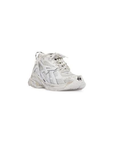 Balenciaga Runner Panelled Sneaker - White