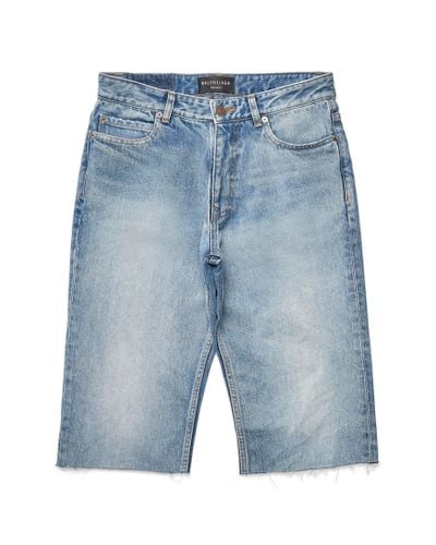 Balenciaga Slim shorts - Blau