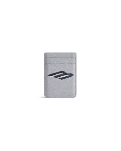Balenciaga Cash Magnet Card Holder - Grey
