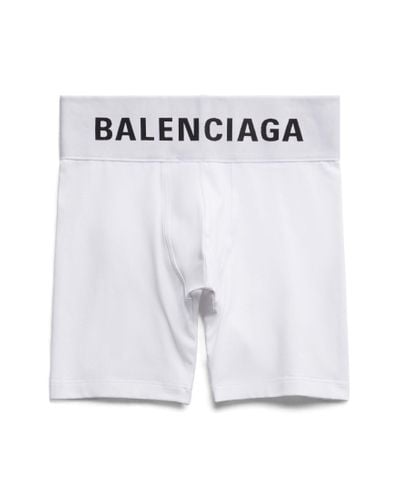 Balenciaga Midway Boxer Briefs White