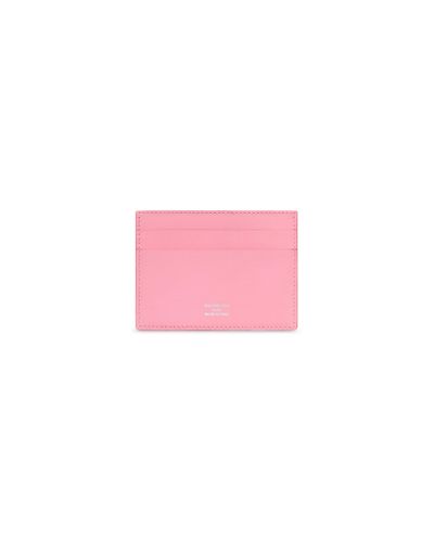 Balenciaga Funda para tarjetas envelope - Rosa