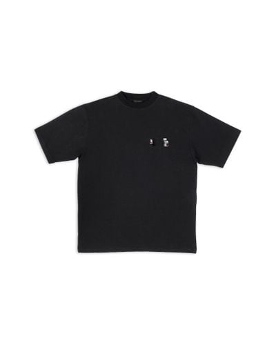 Balenciaga T-shirt Gaffer - Nero