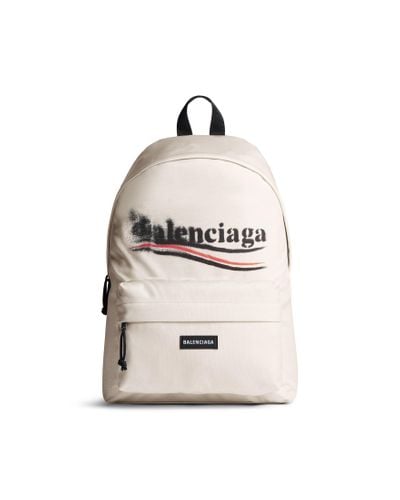 Balenciaga Explorer rucksack - Weiß