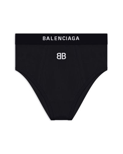 Balenciaga BH mit Stickerei - Schwarz
