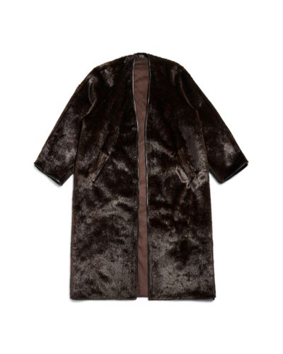 Balenciaga Lining Coat - Black