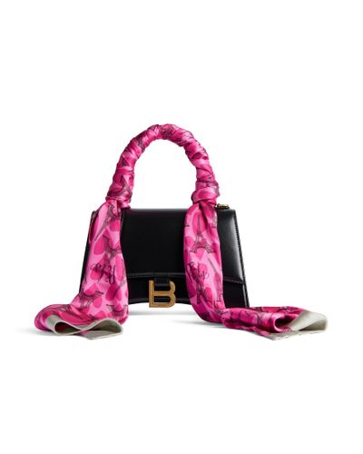 Balenciaga Hourglass Small Handbag - Pink