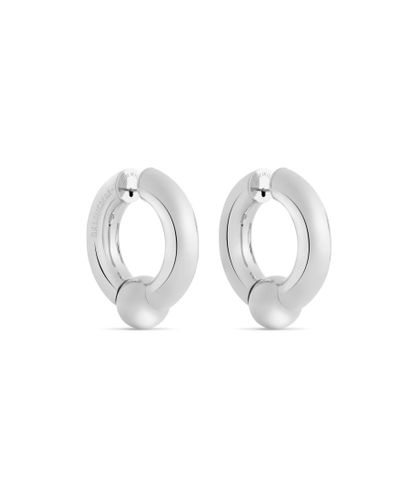 Balenciaga Mega Earrings - Metallic