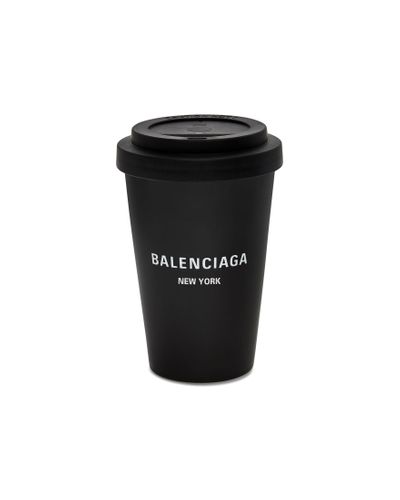 Balenciaga New York Coffee Cup - Black