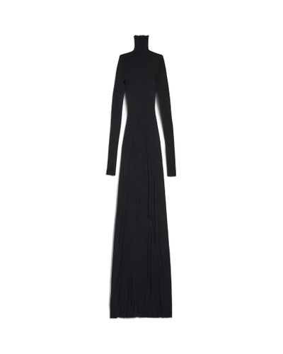 Balenciaga Seamless Flat Dress - Black