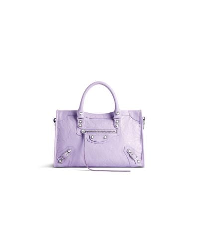 Balenciaga Le City Small Bag - Purple