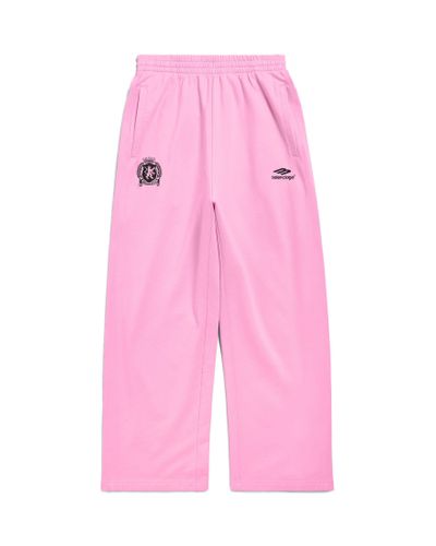 Balenciaga Soccer baggy Joggers - Pink