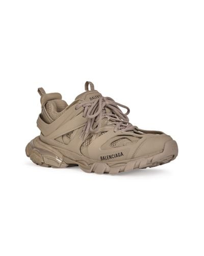 Balenciaga Track Panelled Sneakers - Brown