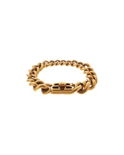 Balenciaga Monaco Chain Bracelet - Metallic