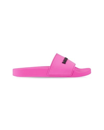 Balenciaga Pool Slide Sandal - Pink