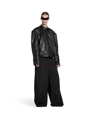 Balenciaga Bb Monogram Large Fit Jacket - Black - Size Xs