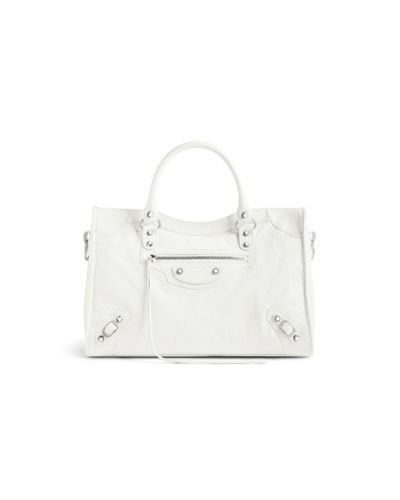 Balenciaga Le City Medium Bag - White