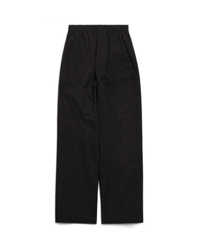 Balenciaga Large Pajama Pants - Black