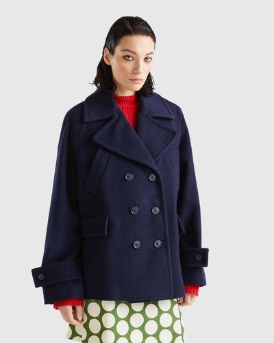Cappotti lunghi e invernali Benetton da donna | Sconto online fino al 50% |  Lyst