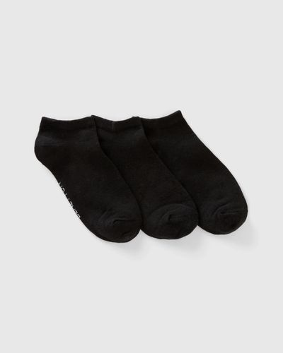 Benetton Set Of Very Short Socks - Black