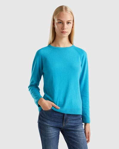 Maglioni e pullover Benetton da donna Sconto online fino al 50