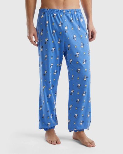 Benetton Pantaloni Snoopy ©peanuts - Blu