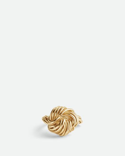 Bottega Veneta Anello Knot - Metallizzato