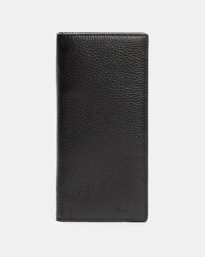 COACH Breast Pocket Wallet - Black