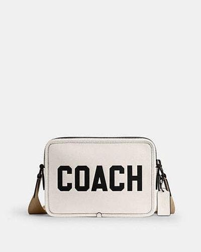 COACH Charter Umhängetasche 24 mit Coach-Grafik - Mehrfarbig