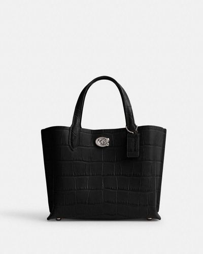 COACH Cabas Willow 24 - Noir