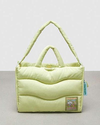 COACH Coachtopia Loop Quilted Wavy Tote Bag - Green