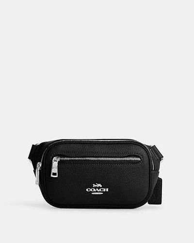 COACH Elias Mini Belt Bag - Black