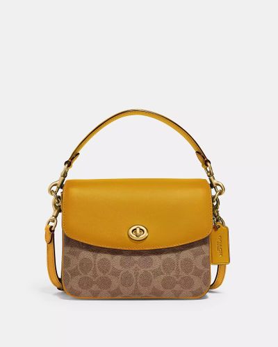 COACH Cassie 19 Coated-canvas And Leather Cross-body Bag - Multicolour
