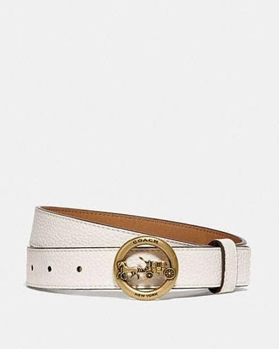 COACH Horse And Carriage Belt - Black
