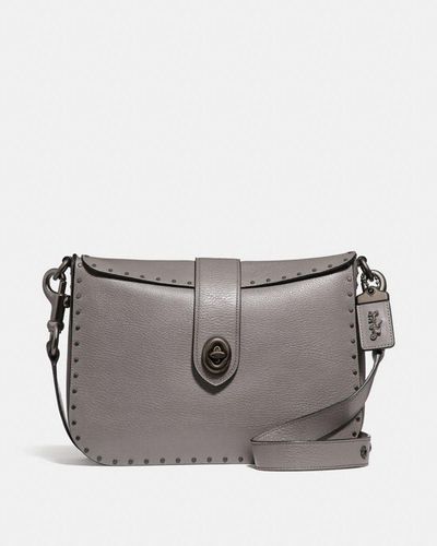 COACH Page 27 With Rivets - Grey