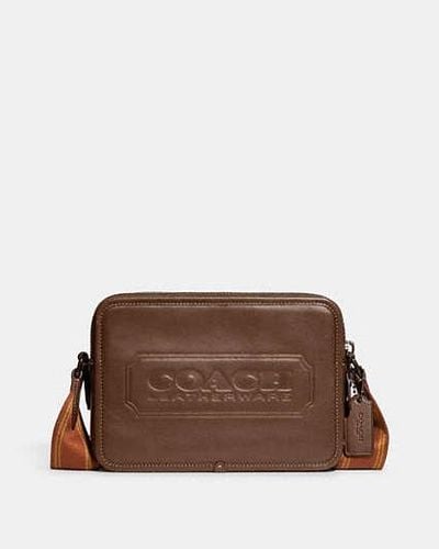 COACH Charter Crossbody Bag 24 - Brown