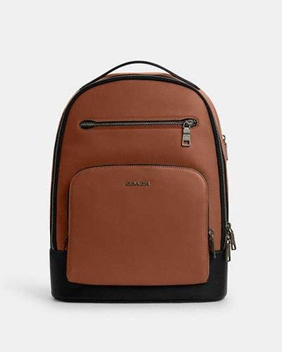 COACH Ethan Backpack - Brown